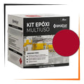 Kit Revestimento Epóxi Elit Multiuso 3,6l Componente A+b Vermelho