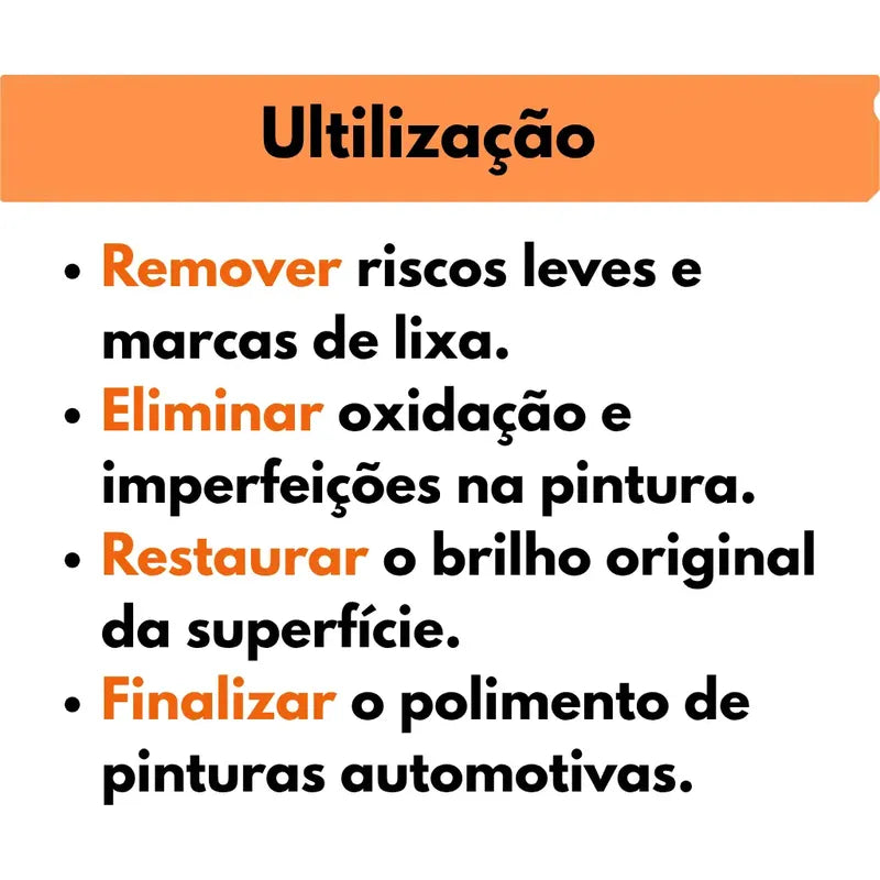 Massa De Polir 2 Maxi Corte 500g Maxi Rubber - Uso Automotiv