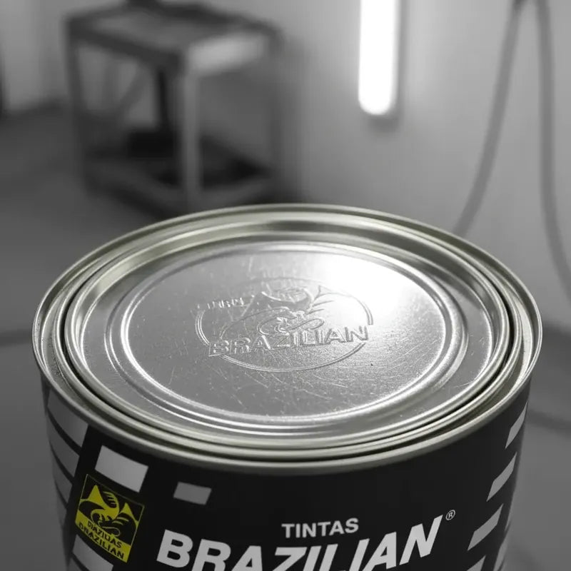 Tinta Automotiva Poliéster Branco Ambiente Fiat - 900ml.