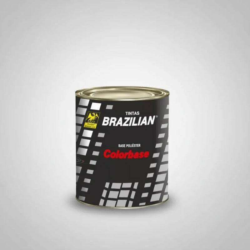 Tinta Automotiva Poliéster Prata Riviera Met. Ford - 900ml.