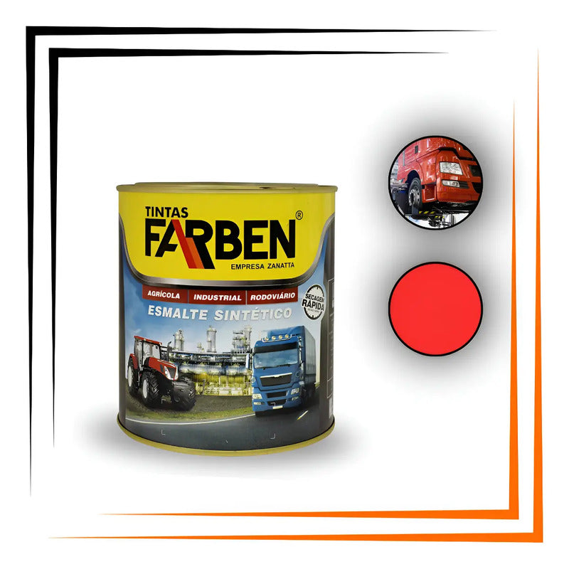 Esmalte Industrial Automotivo 3,6l Farben Varias Cores