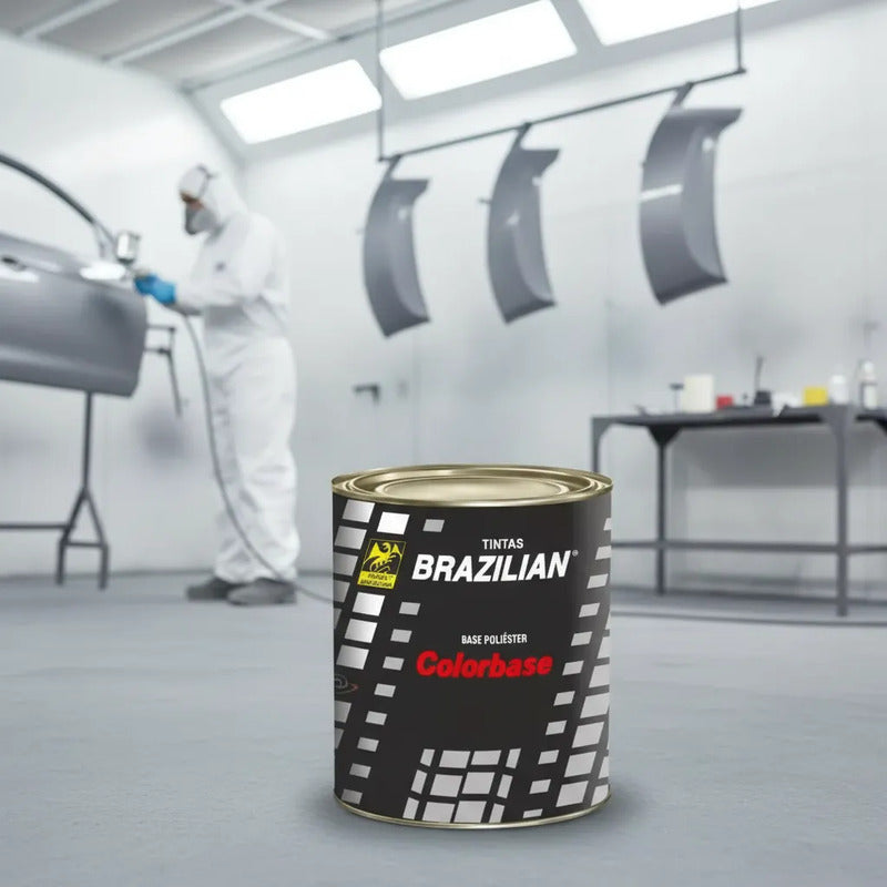 Tinta Automotiva Poliéster Preto Liszt Gm 94 900ml