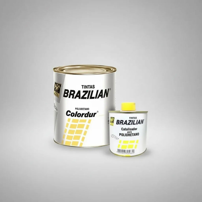 Tinta Pu Branco Cristal Vw 675ml + Catalisador Brazilian