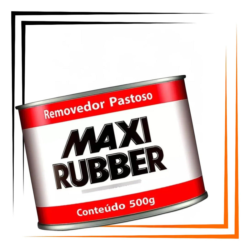 Removedor Pastoso Maxi Rubber 500g Automotivo E Industrial