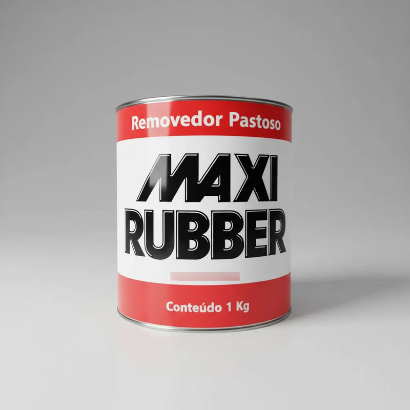 Removedor Pastoso 1l Maxi Rubber - Gel Para Madeira E Metal