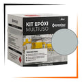 Kit Revestimento Epóxi Elit Multiuso 3,6l Componente A+b Tom Revestimento Cinza Claro