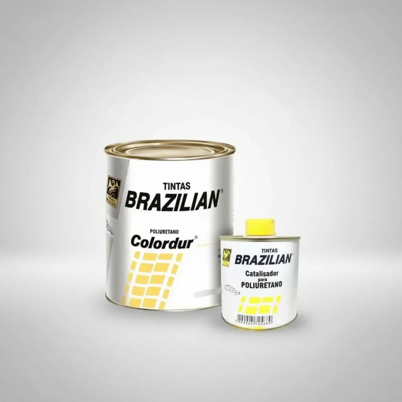 Tinta Pu Cinza Carrara Vw 81 675ml + Catalisador Brazilian