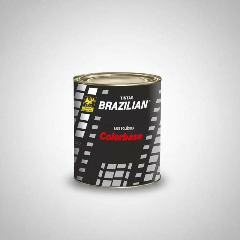 Tinta Automotiva Poliéster- Prata Enseada Ford- 07/08 900ml
