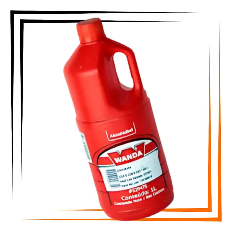 Desoxidante Wanda 1l Remove Ferrugem E Limpa Metais Incolor