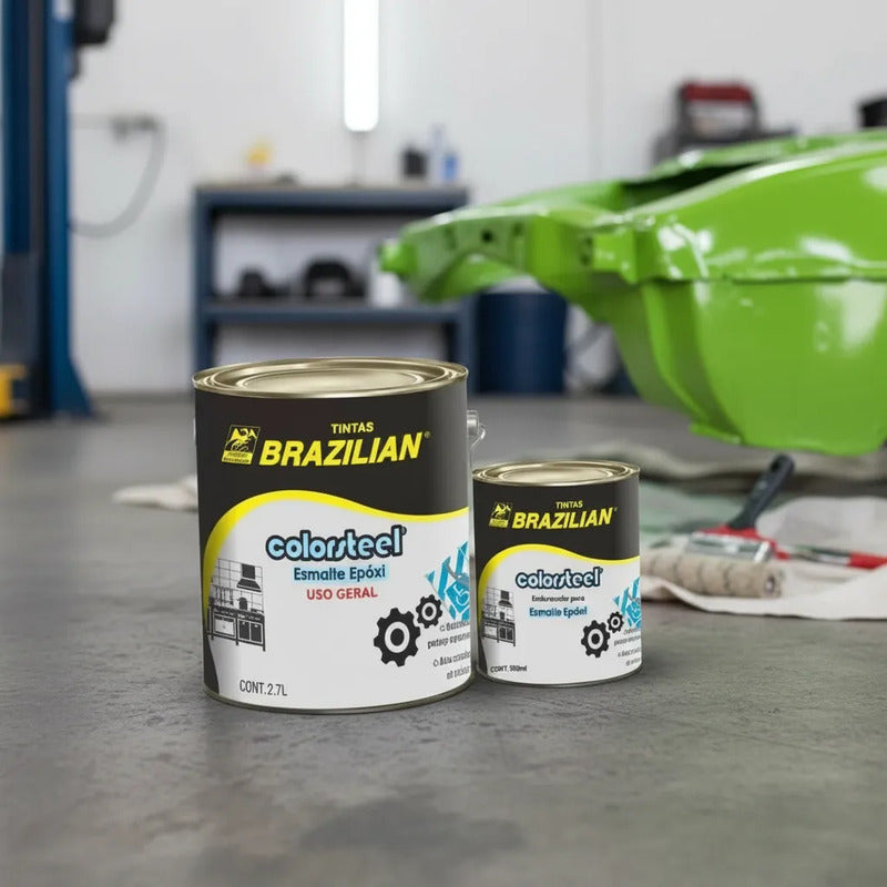 Tinta Epóxi Com Endurecedor Brazilian- 3,6l