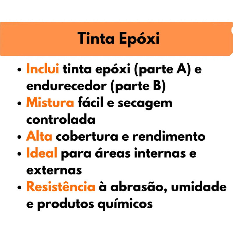 Tinta Epóxi Com Endurecedor Brazilian- 3,6l