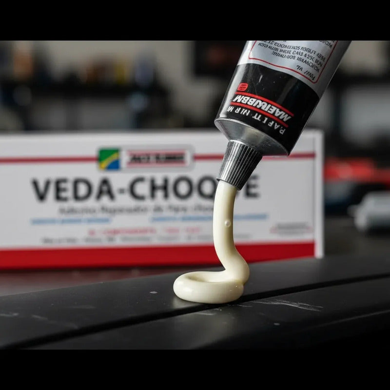Cola Para Choque Reparador Veda Choque Maxi Rubber 150g