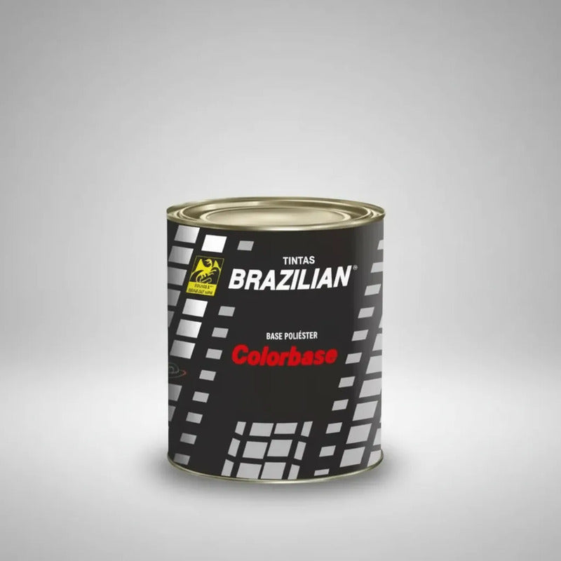 Tinta Automotiva Poliéster Cinza Carbono Met. Vw - 900ml.