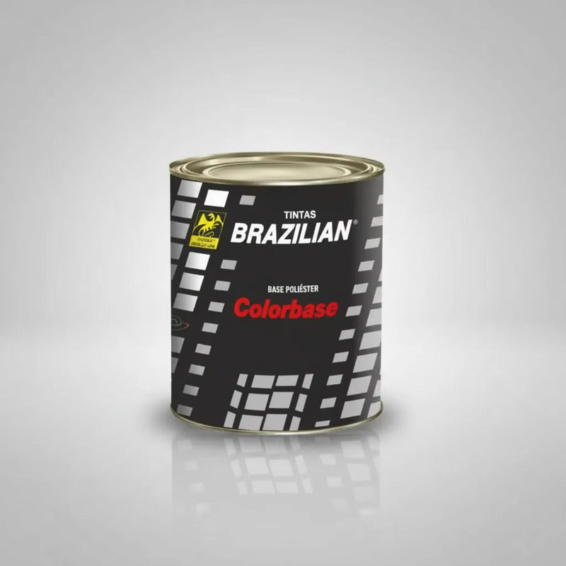 Tinta Automotiva Poliéster Cinza Urano Vw - 900ml.