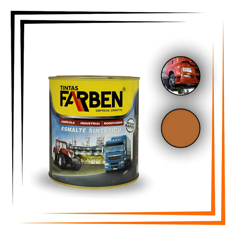 Esmalte Industrial Automotivo 3,6l Farben Varias Cores