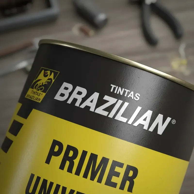 Primer Universal Branco Brazilian 900ml Automotivo E Madeira