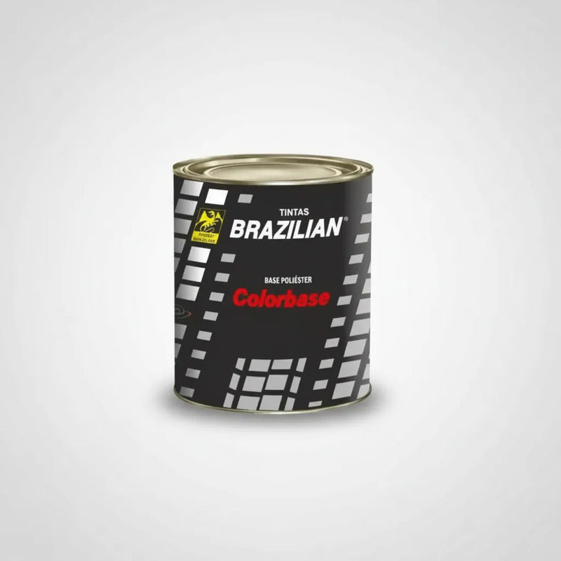 Tinta Automotiva Poliéster Prata Escuna Met. Gm 04/05 900ml