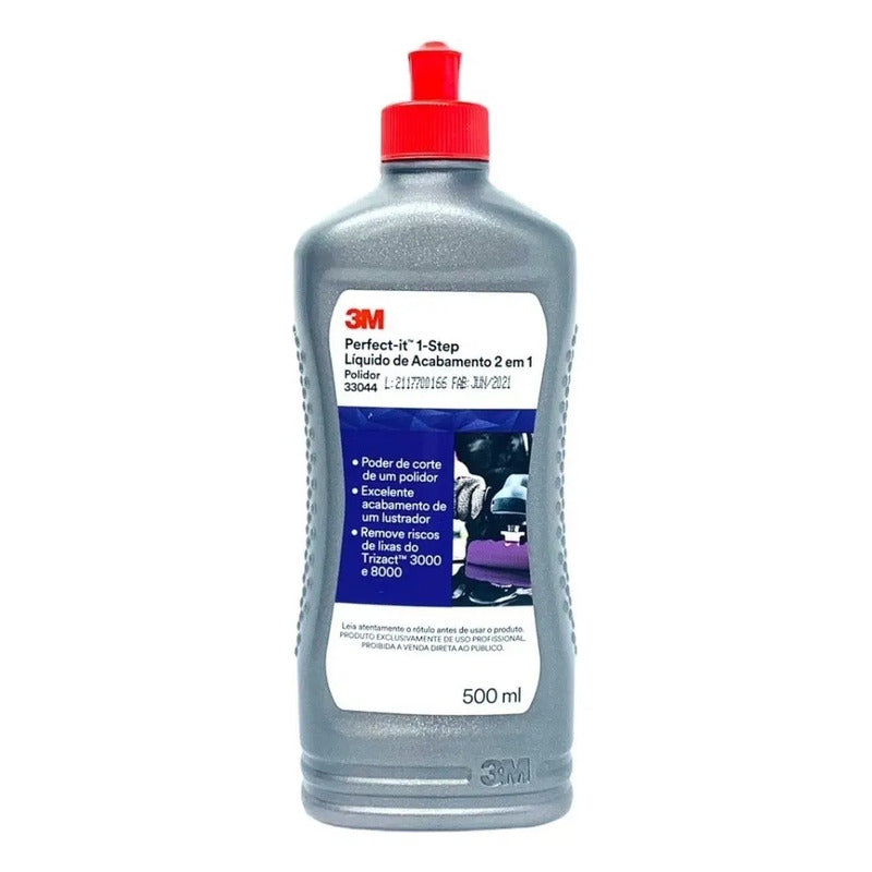 3m Perfect-it Step Liquido Acabamento 2 Em 1 Polidor 500ml