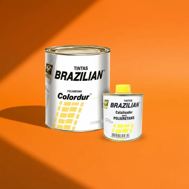 Tinta Pu Branco Geada Vw 95 675ml + Catalisador Brazilian