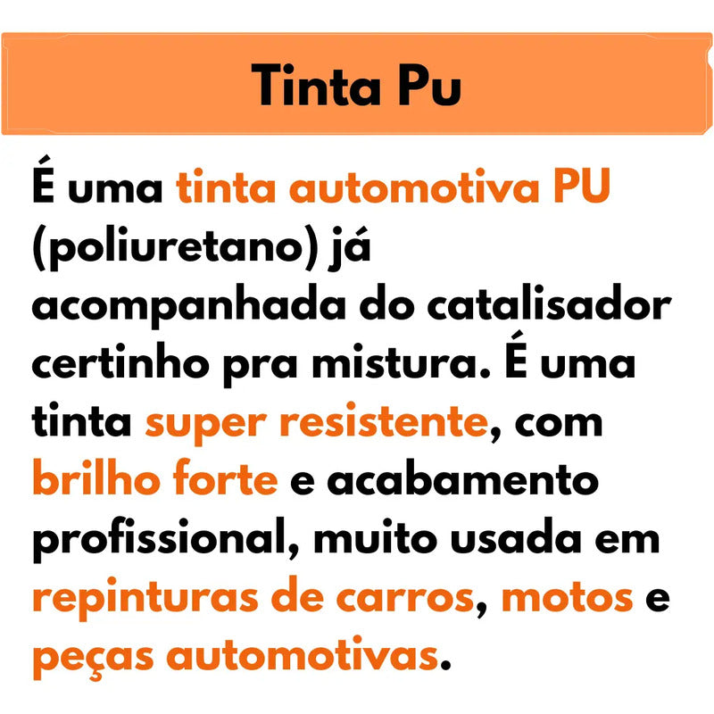 Tinta Pu Vermelho Bonanza 675ml + Catalisador Brazilian