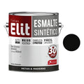 Tinta Esmalte Sintético Elit 3,6l Metais Madeiras Brilho Preto Brilhante