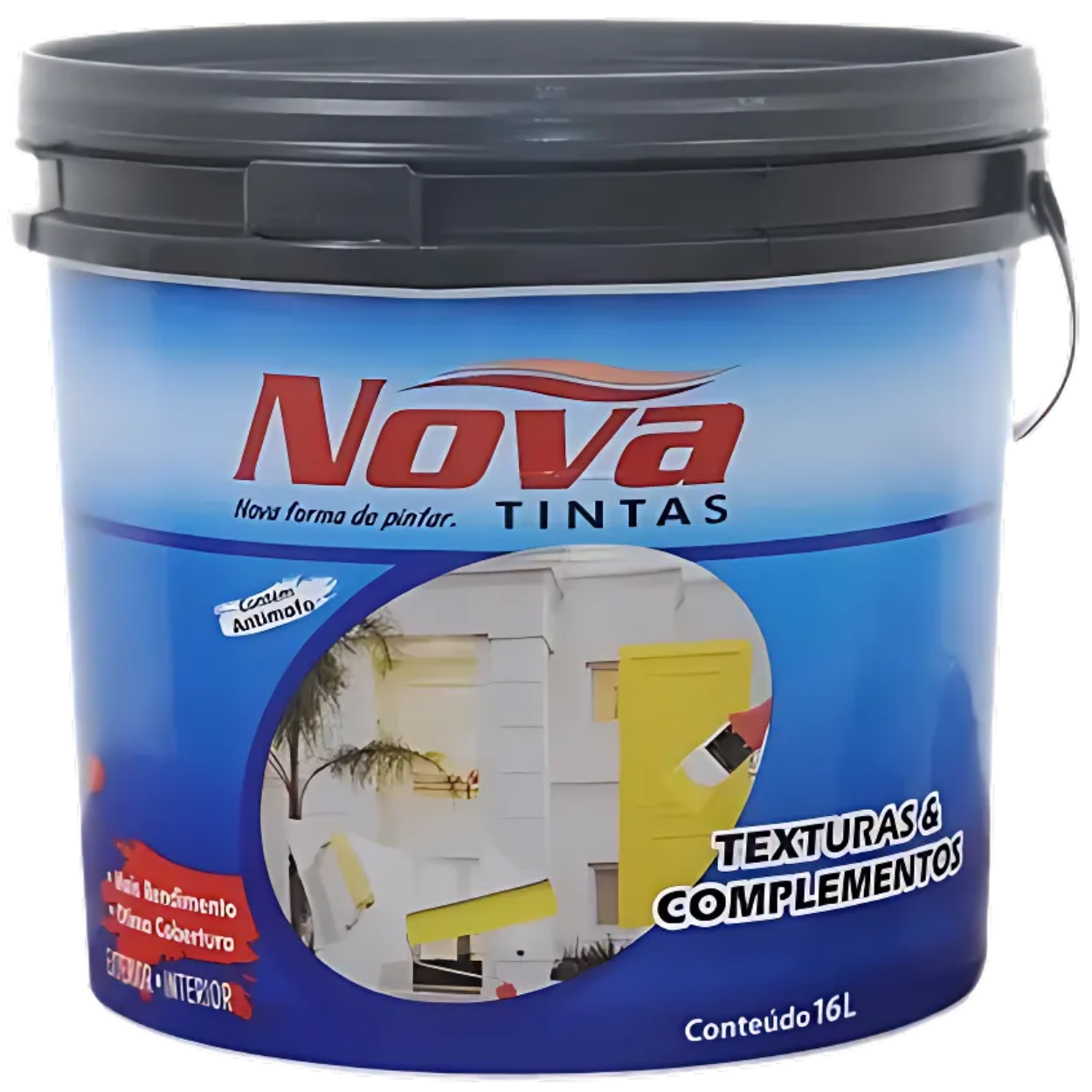 Massa Acrilica Exterior 25kg - NOVA TINTAS