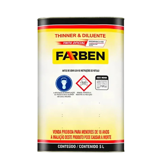 Thinner Laca 7000 Farben – Diluição Profissional para Tintas Nitrocelulose