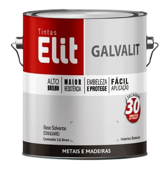 Fundo para Galvanizado Fosco Galvalit Branco - Elit