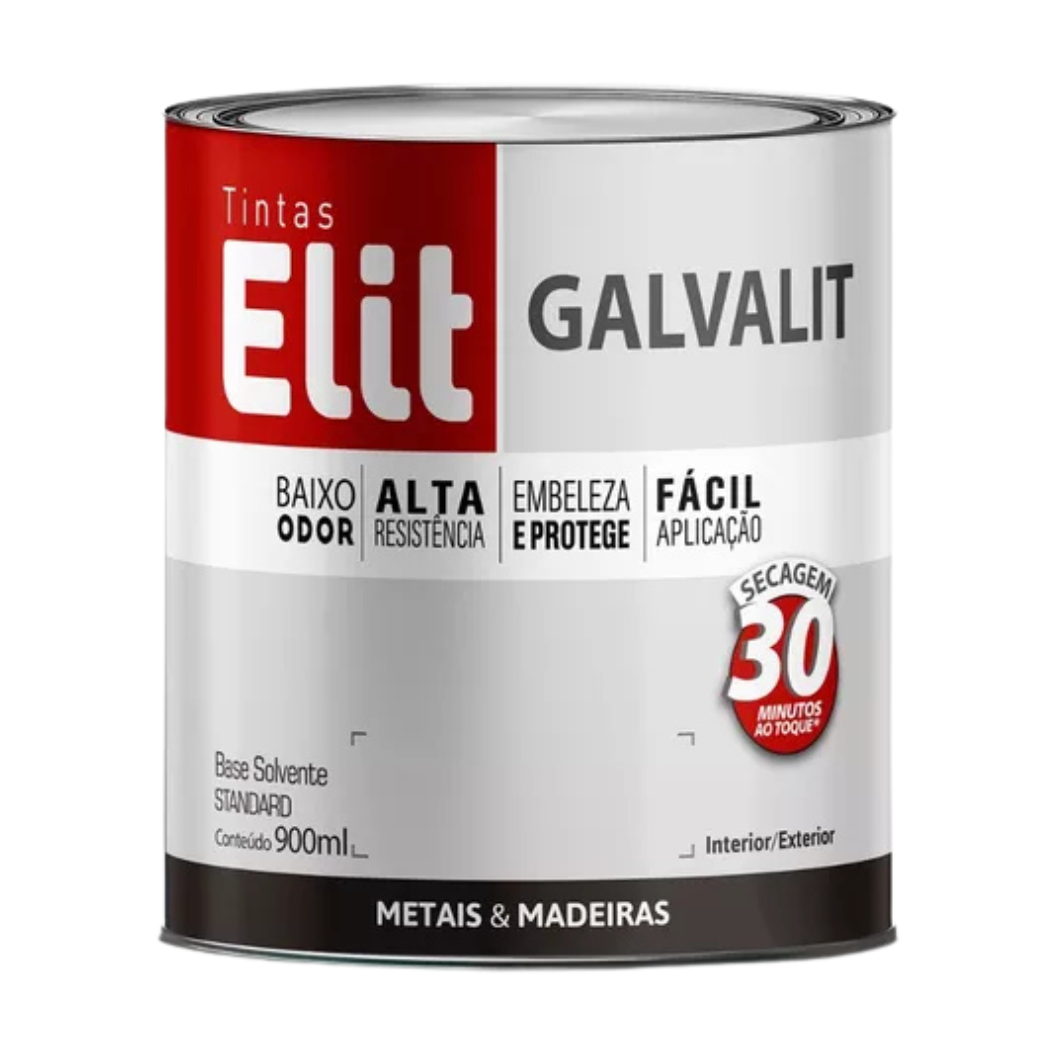 Fundo para Galvanizado Fosco Galvalit Branco - Elit