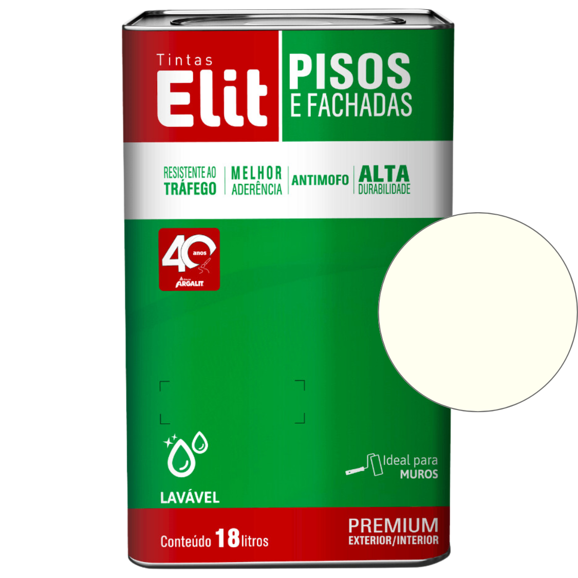 Tinta para Pisos e Fachadas  - ELIT