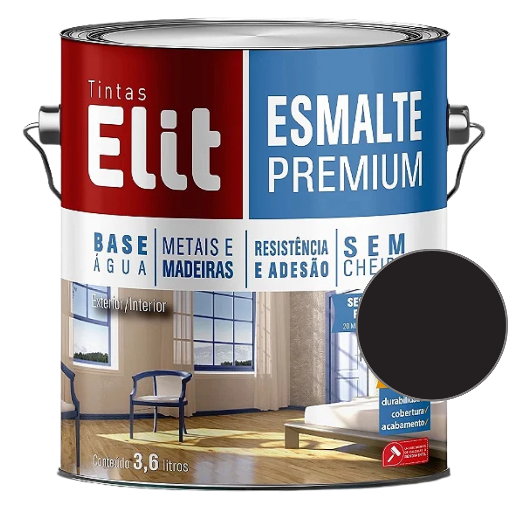 Elit Esmalte Base Água – Acabamento Alto Brilho