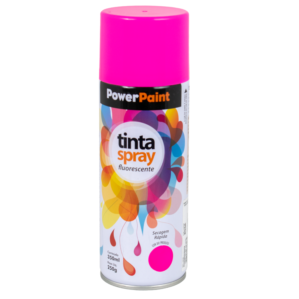 Tinta Spray Fluorescente PowerPaint