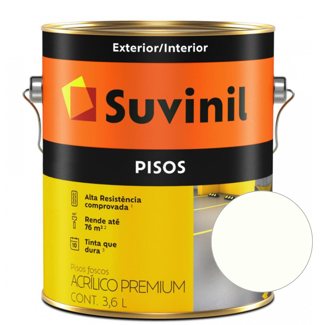 Suvinil Tinta para Pisos 3,6 L - Resistência e Durabilidade para Seus Pisos