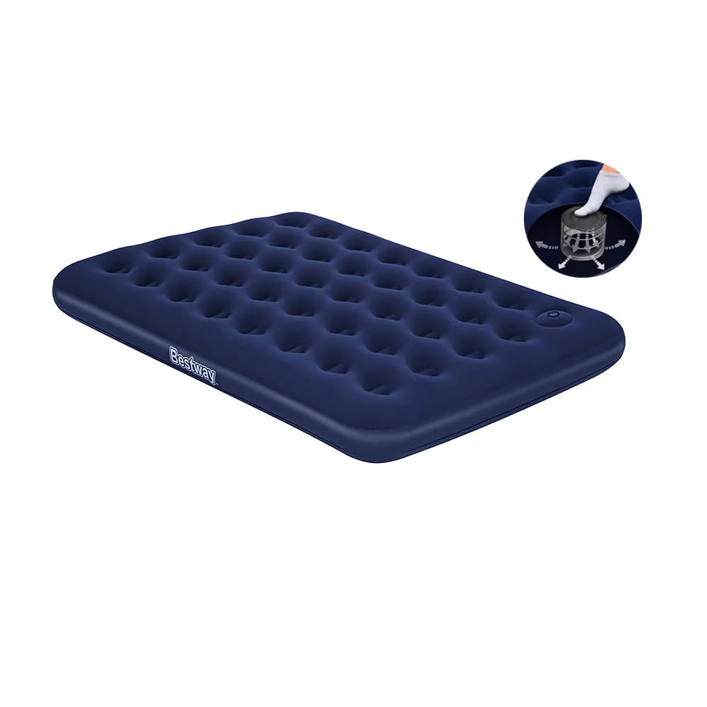Colchão Inflável Casal Bestway com Inflador Embutido – 300kg, Conforto e Praticidade para Todas as Ocasiões