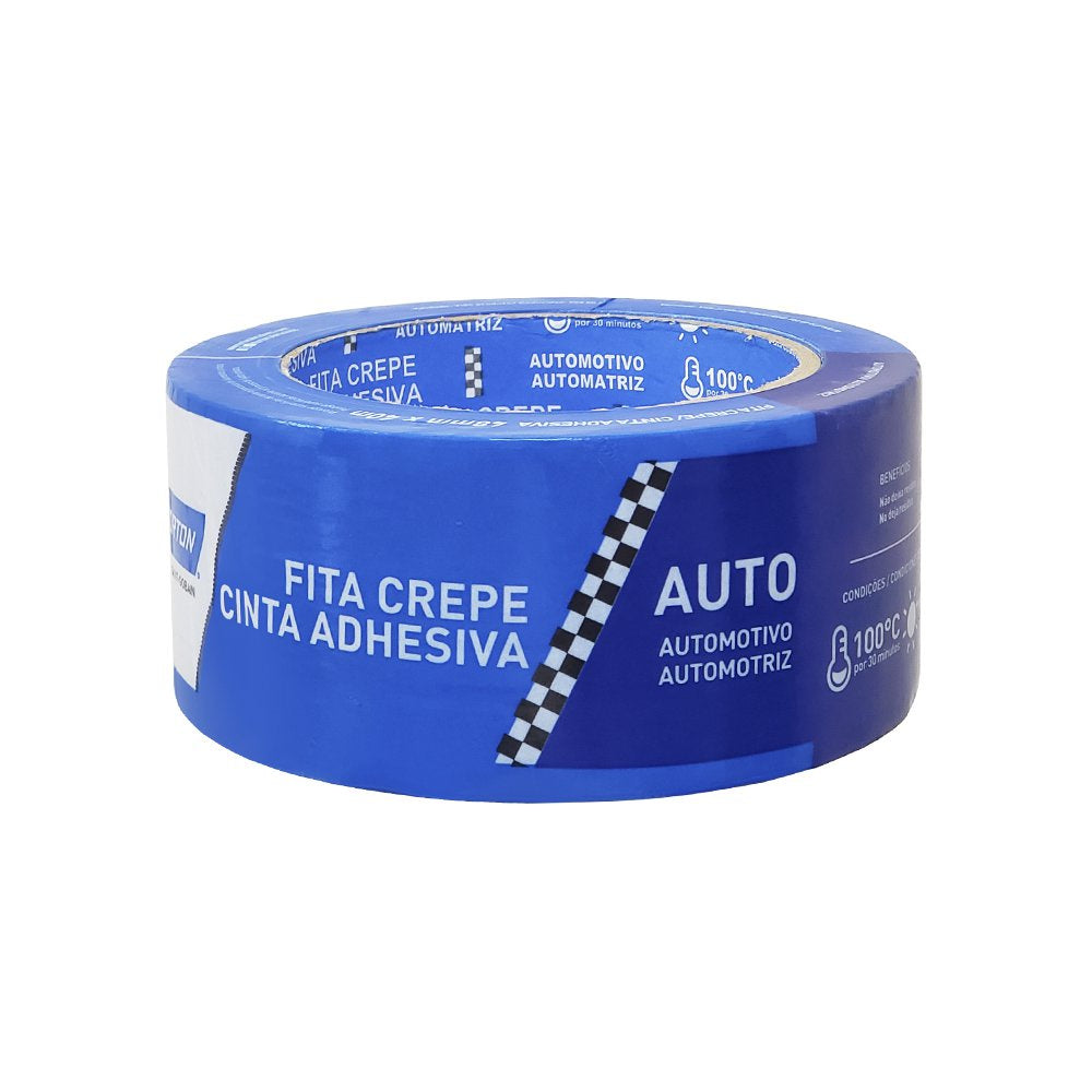 Fita crepe  adesiva Branca de 48 mm x 50 metros Norton